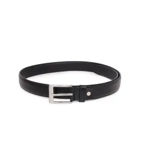 4198 Black Classic Pin Buckle Belt for Men