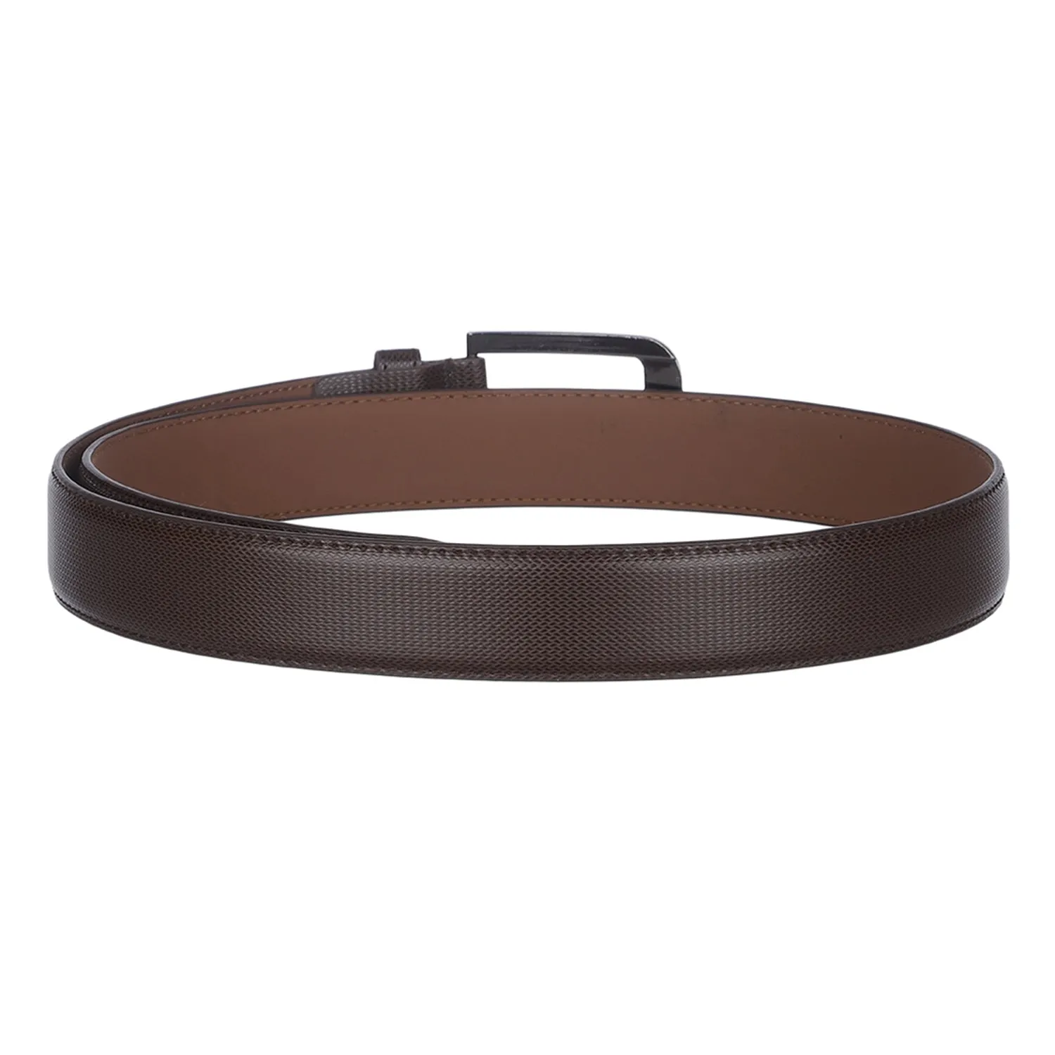 4208 Brown Textured Belt for Men