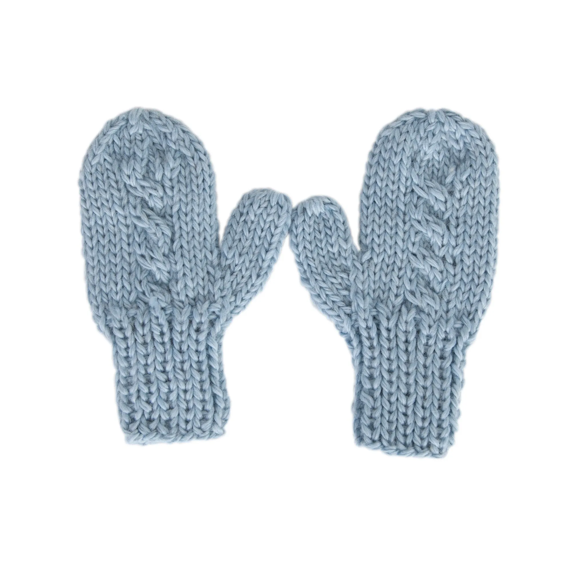 ACORN KIDS - FREE SPIRIT MITTENS: BLUE