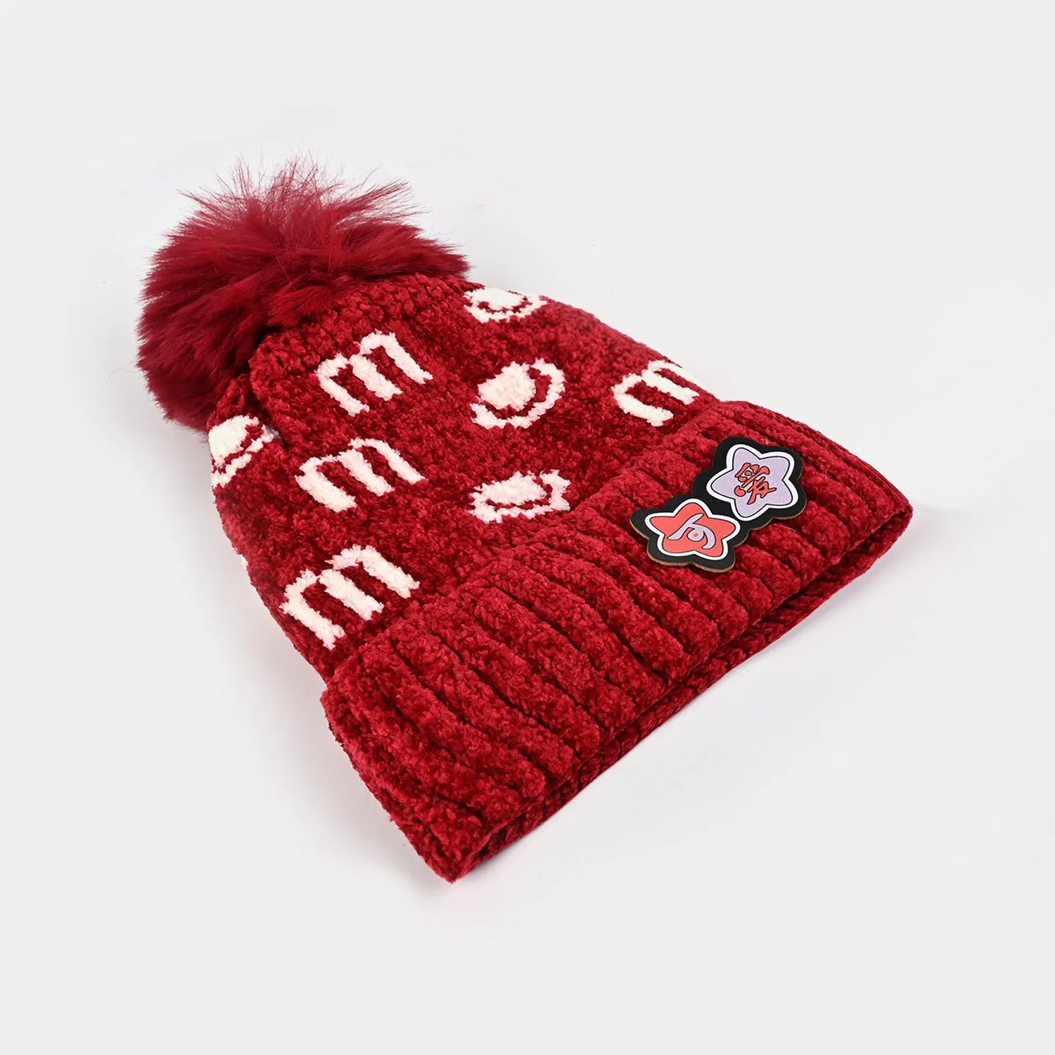 Baby Winter Woolen Cap/Hat - 6M 