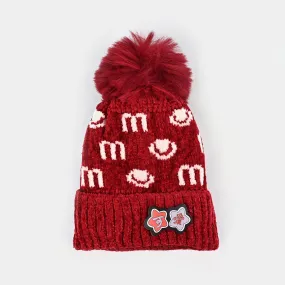 Baby Winter Woolen Cap/Hat - 6M 