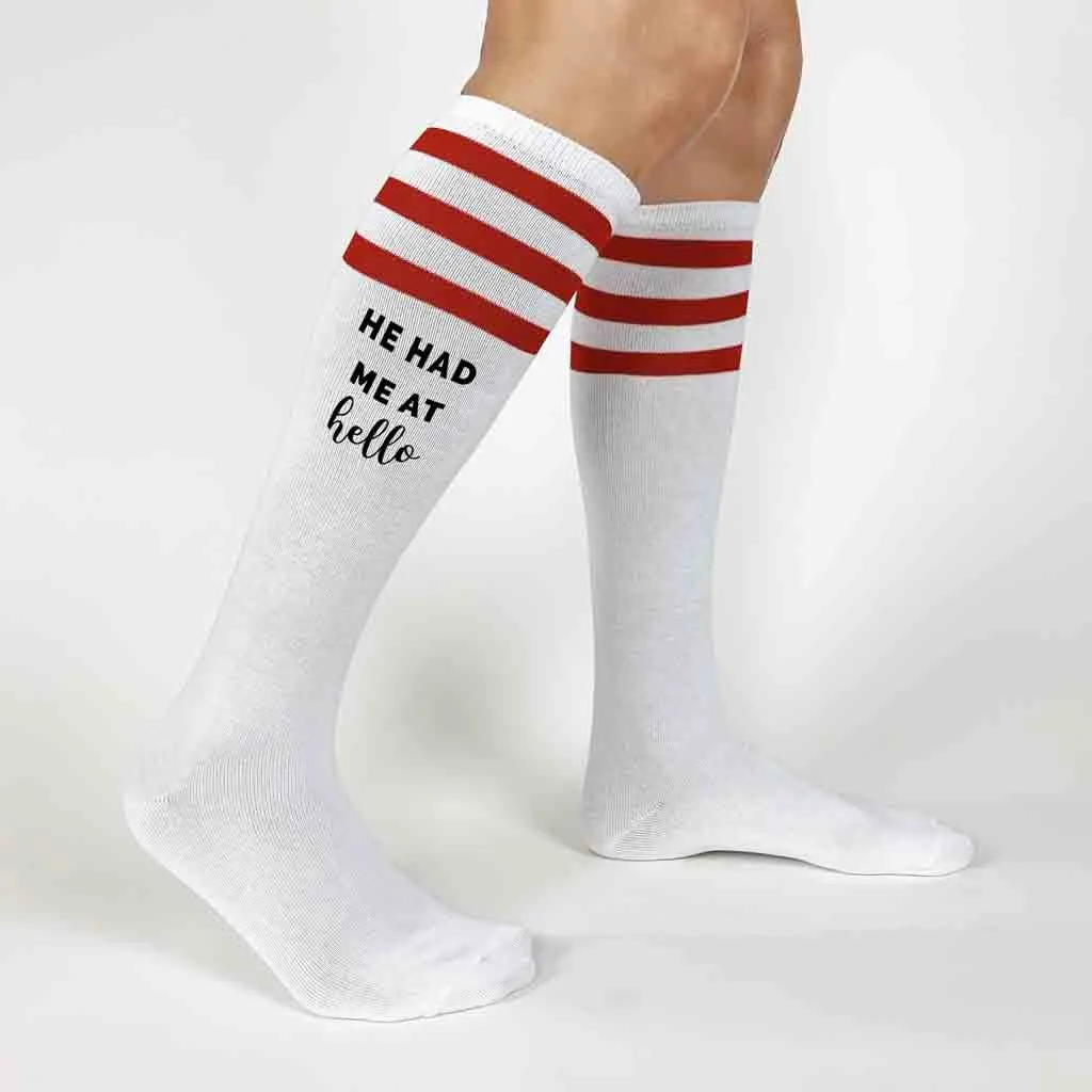 Bachelorette Party Knee High Socks - Wine Theme