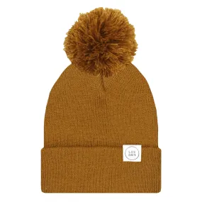 Beanie with Pom - Camel