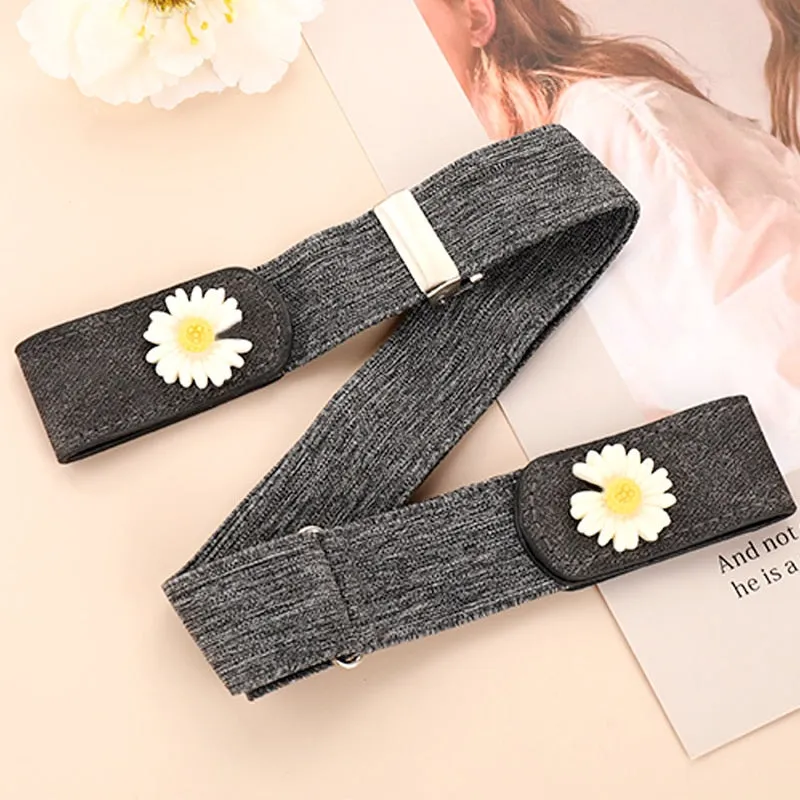 Belts for women Buckle-Free Waist Jeans