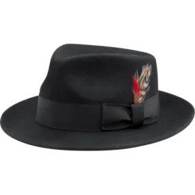 Black Gangster Hat