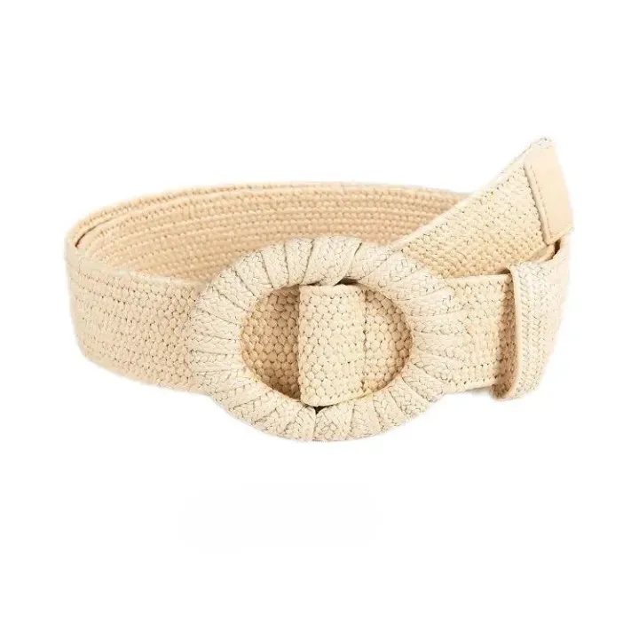 Casual Wide Woven Safari Belts