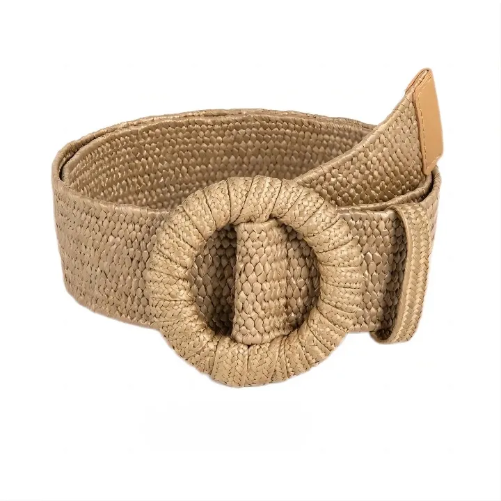 Casual Wide Woven Safari Belts