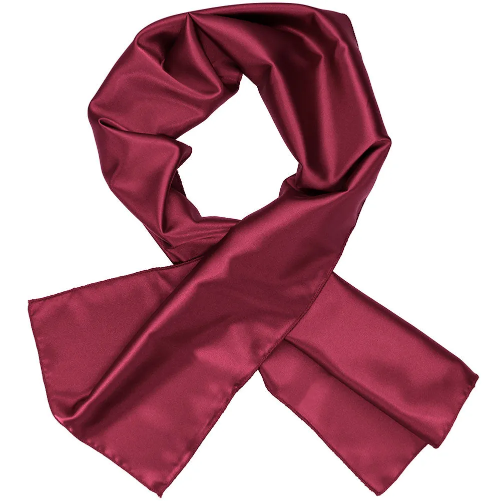 Claret Solid Color Scarf