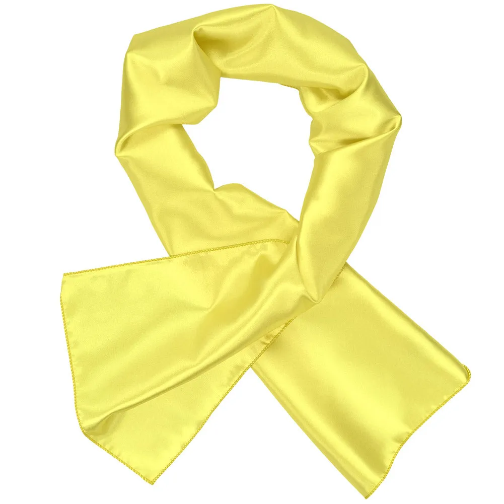 Daffodil Yellow Solid Color Scarf