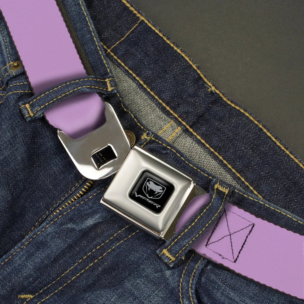 Dodge Viper Seatbelt Belt - Lavender Webbing