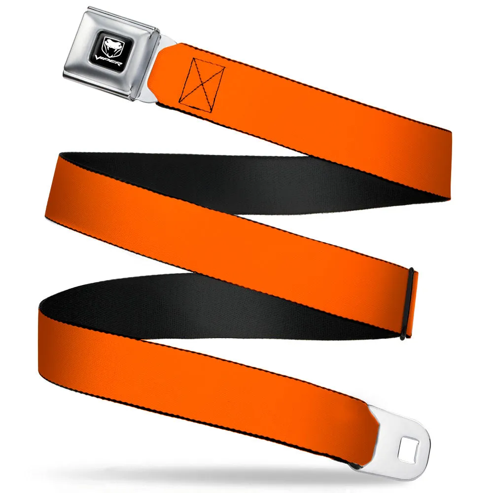 Dodge Viper Seatbelt Belt - Orange Webbing