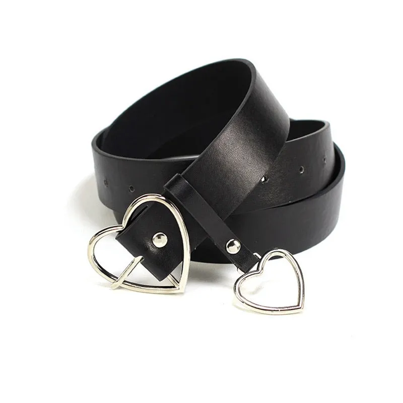 Dual Loop Leather Waist Belt