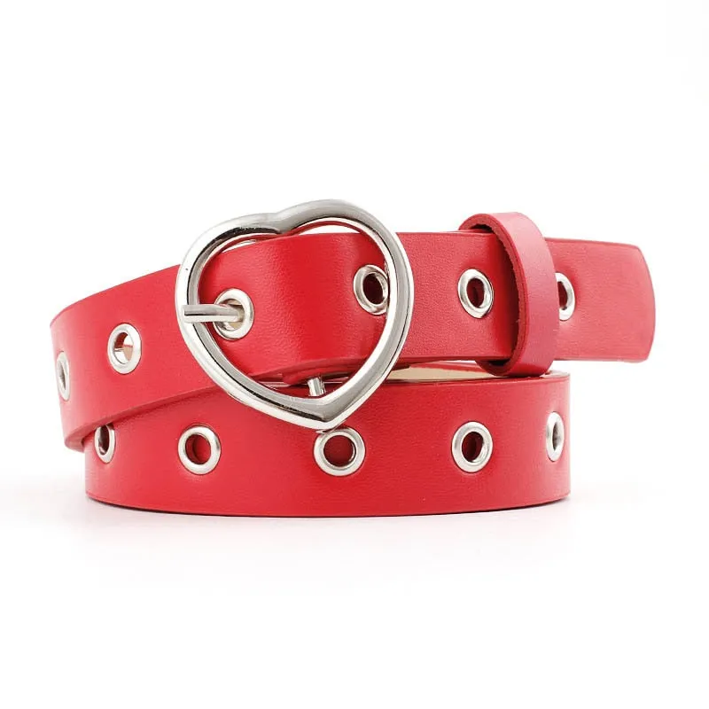 Dual Loop Leather Waist Belt