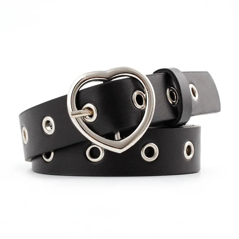 Dual Loop Leather Waist Belt