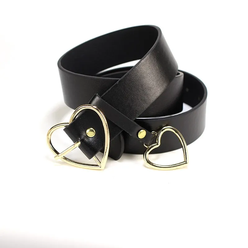 Dual Loop Leather Waist Belt