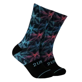 Flex Printed Crew Sock - Palmsy