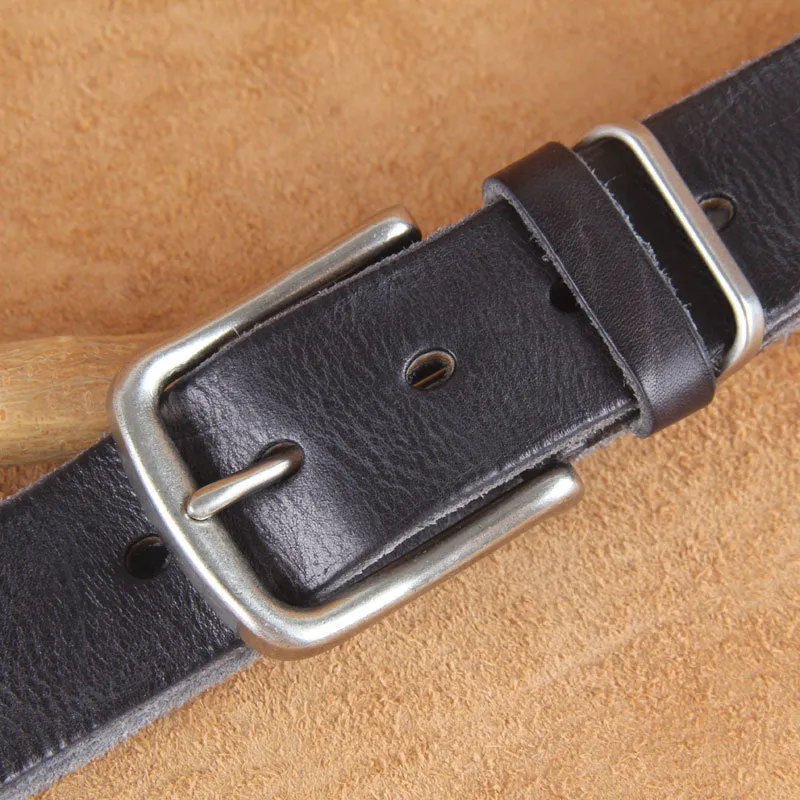 Genuine Men's Leather Belt, 1 1/2" with Full Grain Leather | N8080