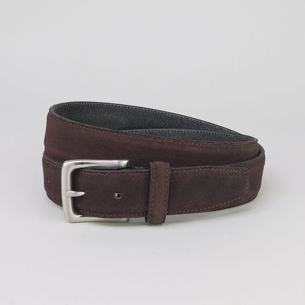 Glaston 34mm Casual Suede Leather Belt