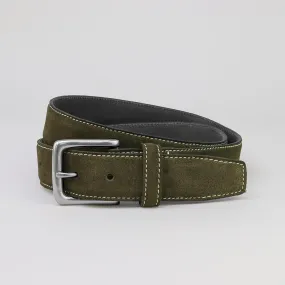 Glaston 34mm Casual Suede Leather Belt