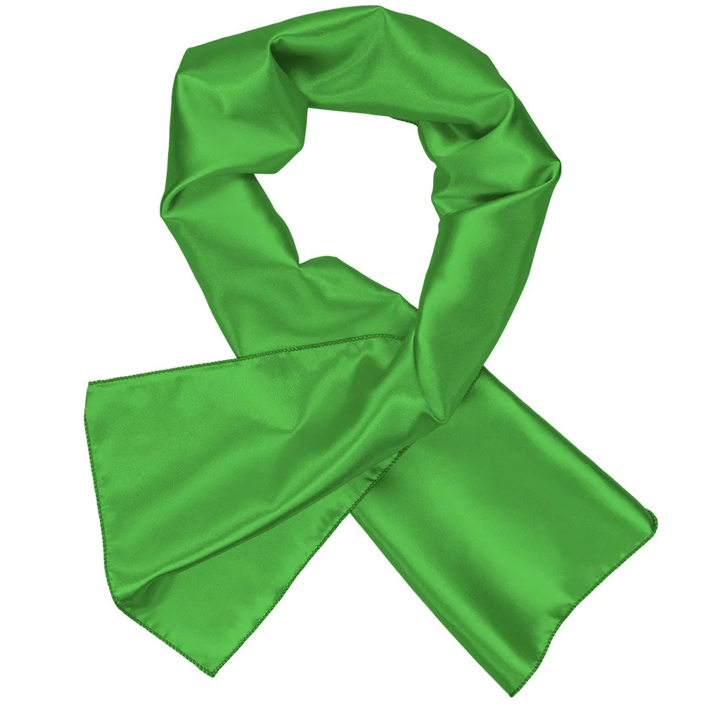 Grass Green Solid Color Scarf