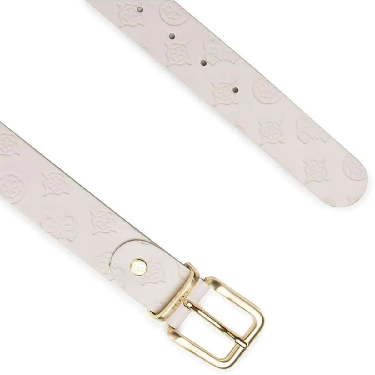 Guess Bea Belt In Cream For Women