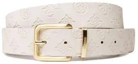 Guess Bea Belt In Cream For Women