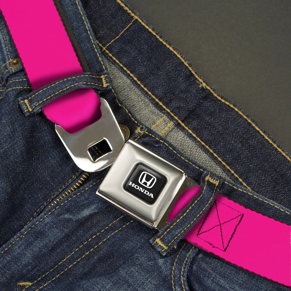 Honda Seatbelt Belt - Fuchsia Webbing