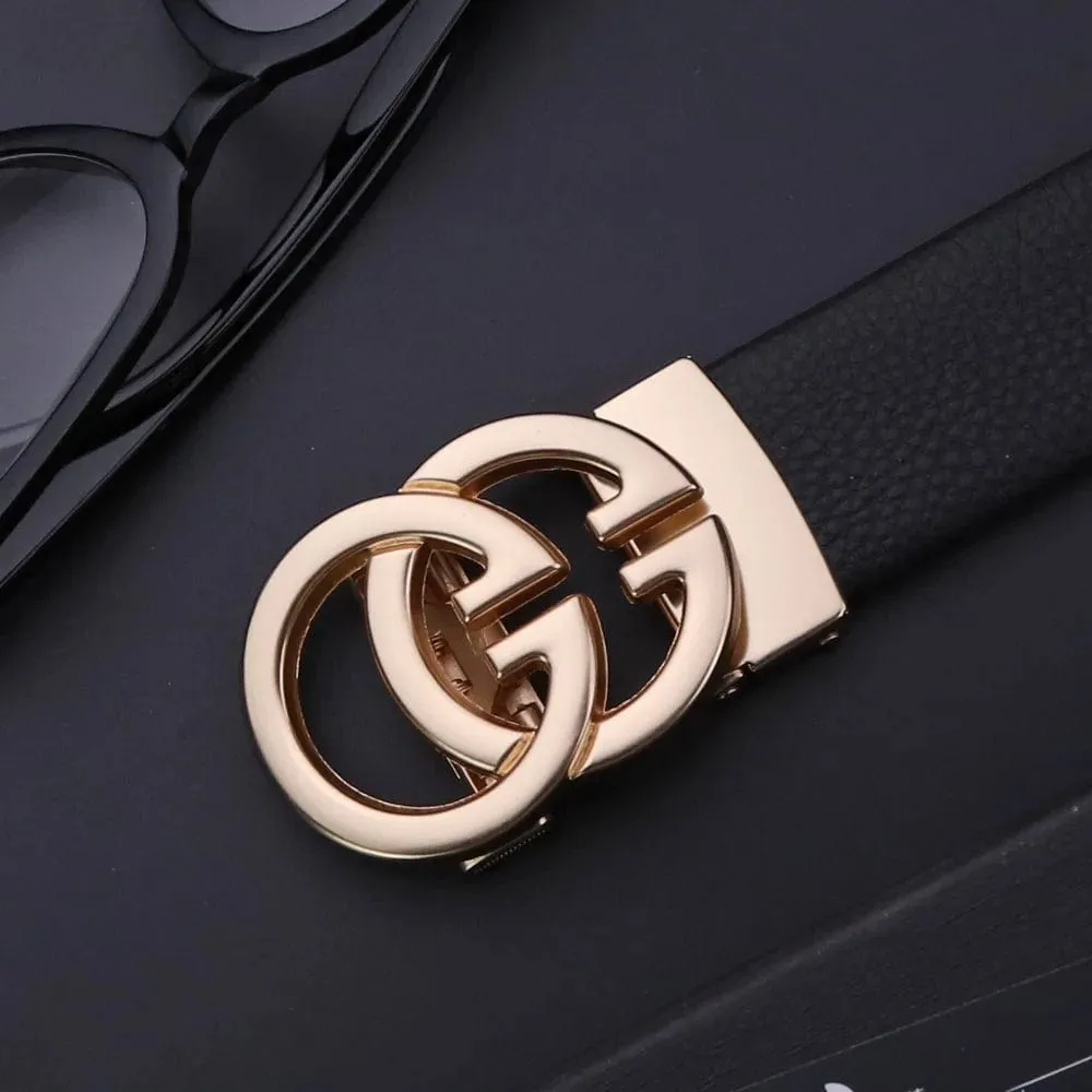 Men's  Luxury Brand Famous Genuine Leather Belts