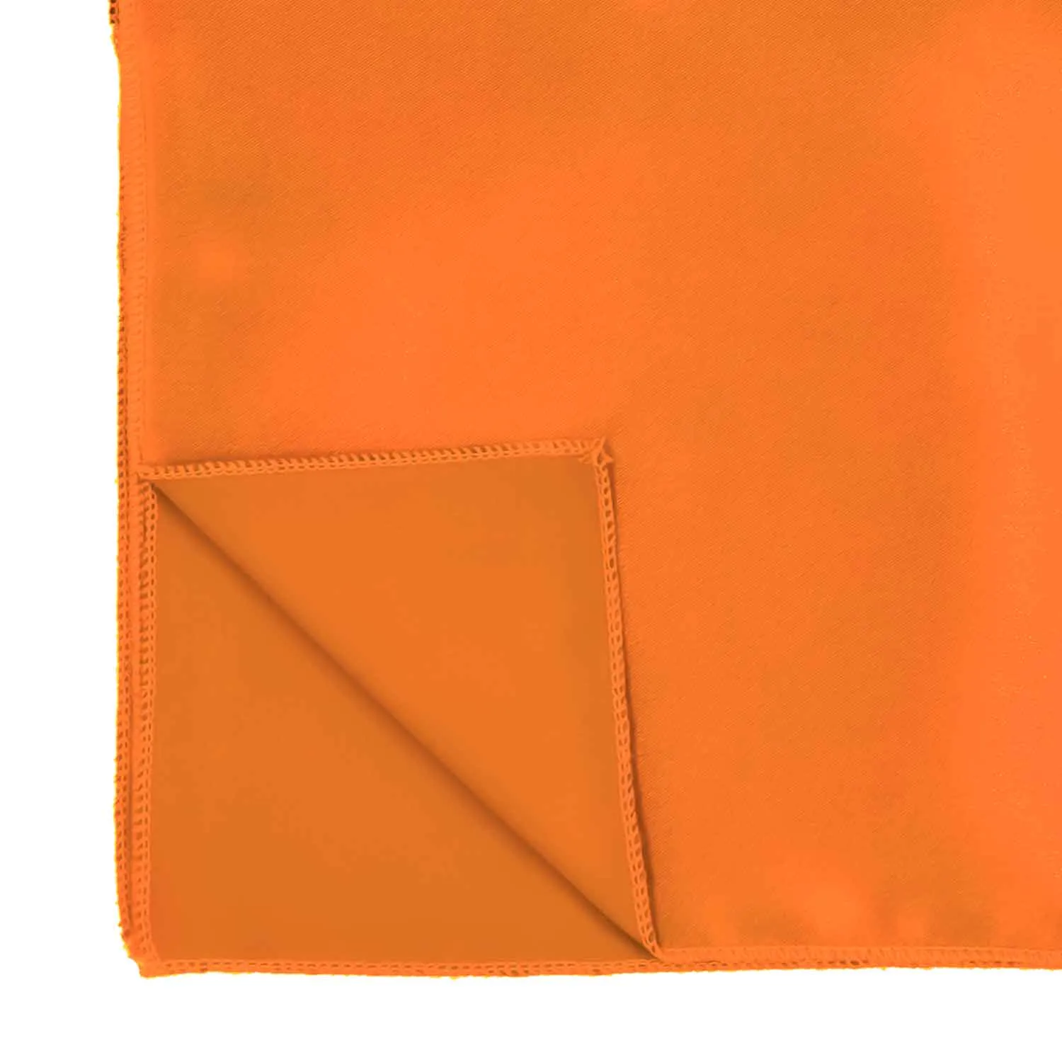 Neon Orange Solid Color Scarf