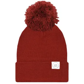 Pom Beanie Red Toddler/Lou Lou