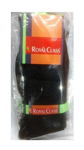 RC. ROYAL CLASS Men's Calf Length Solid Woolen Warm Winter Socks (Pack of 5 Pairs)