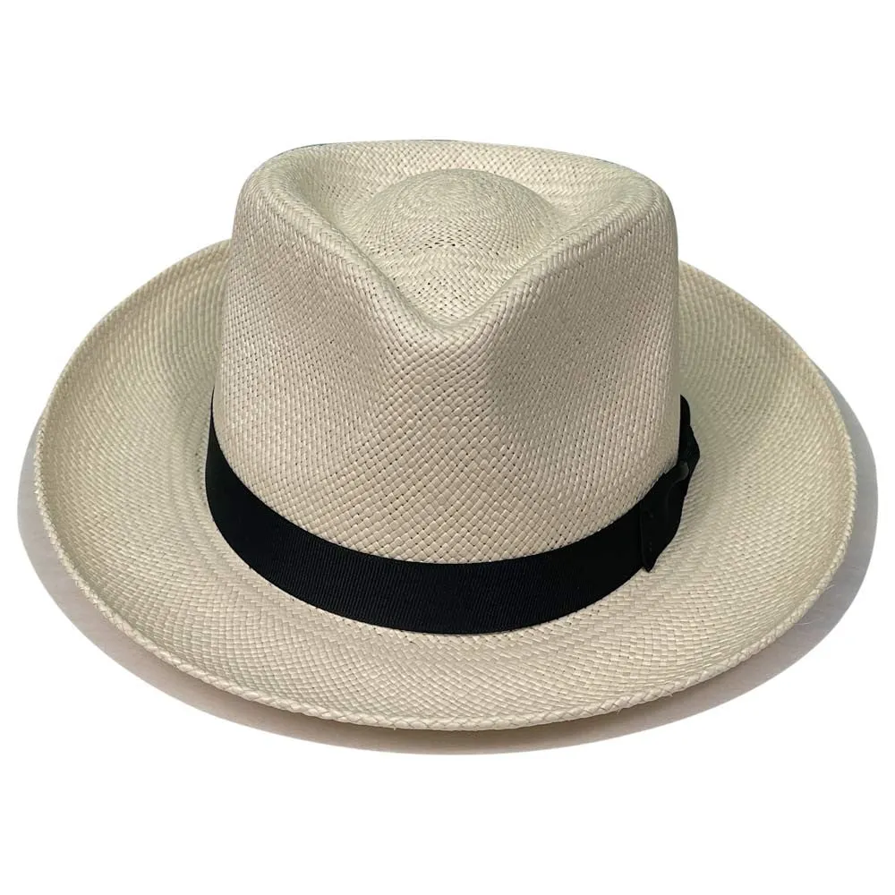 Stetson - Retro Panama Straw Fedora