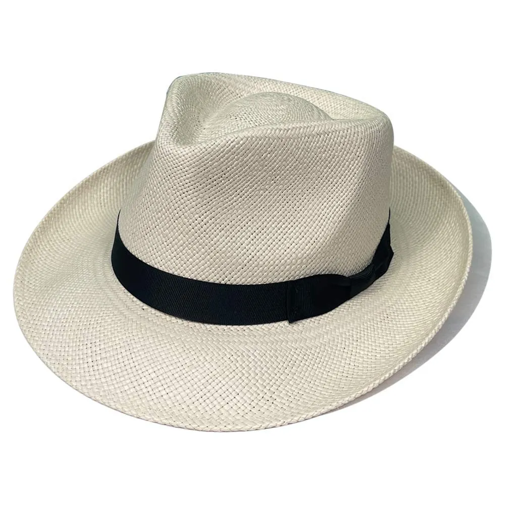 Stetson - Retro Panama Straw Fedora