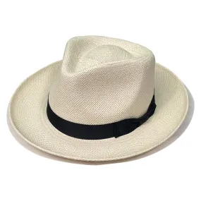 Stetson - Retro Panama Straw Fedora