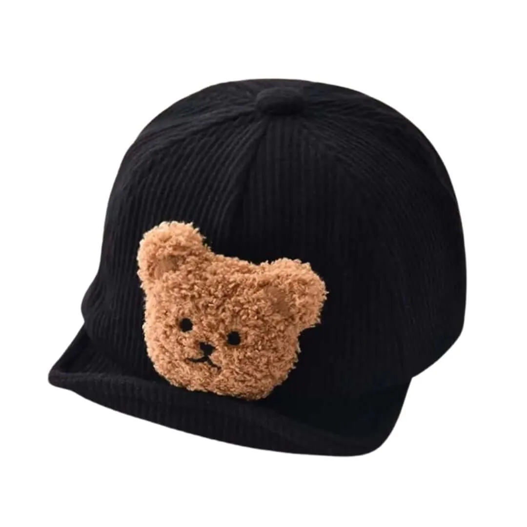 Teddy Corduroy Baby Cap