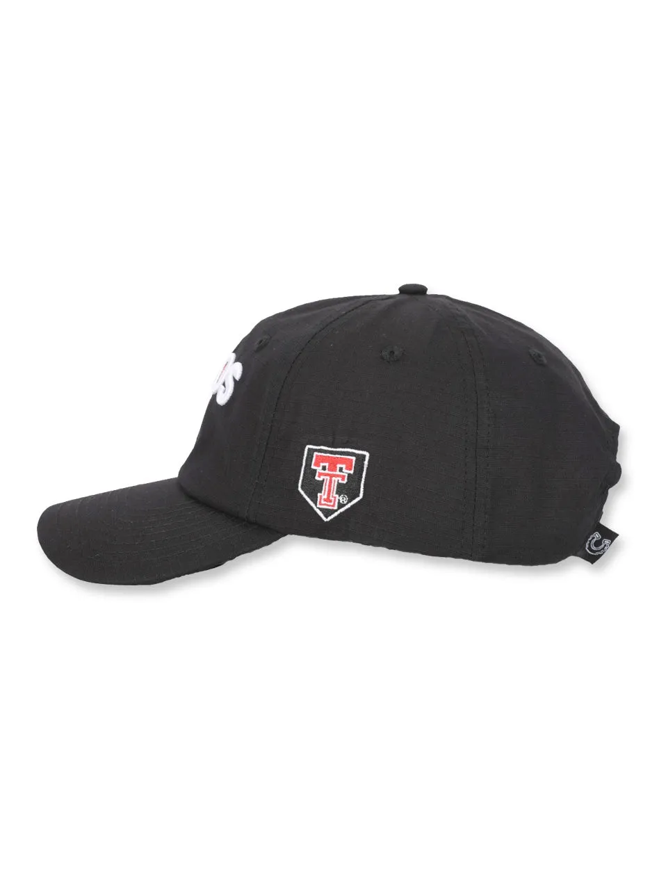 Texas Tech Dark Horse Baseball "Adios" Adjustable Ripstop Hat